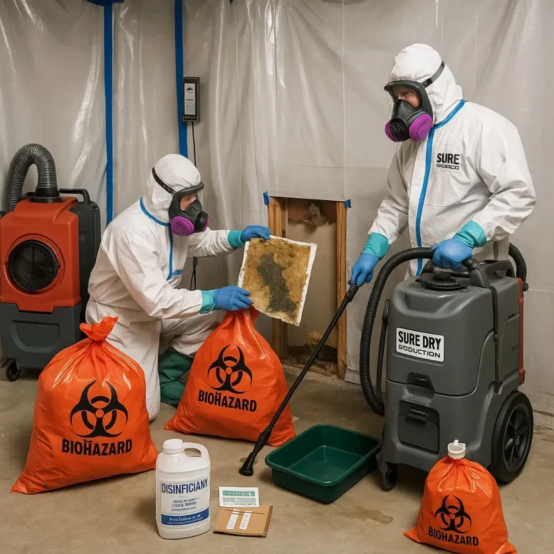 Contaminated Water Handling Protocols process in Okemos, MI