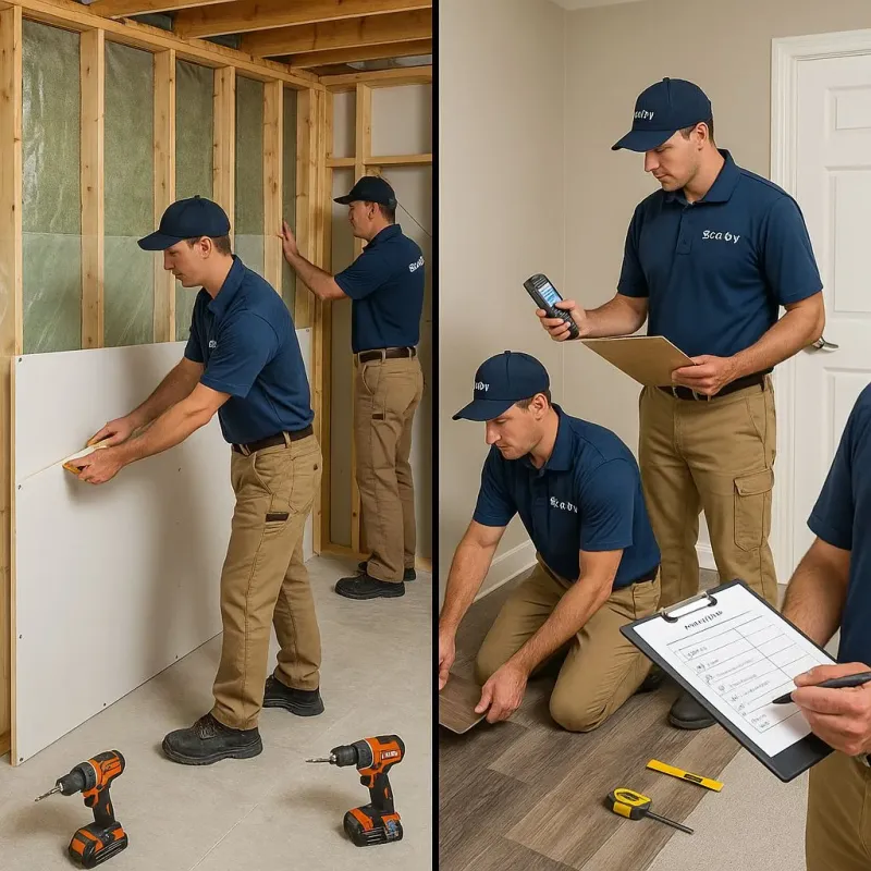 Repairs and Reconstruction process in Okemos, MI